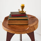 Hand Made Elm Side Table - elsie green - furniture