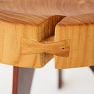 Hand Made Elm Side Table - elsie green - furniture