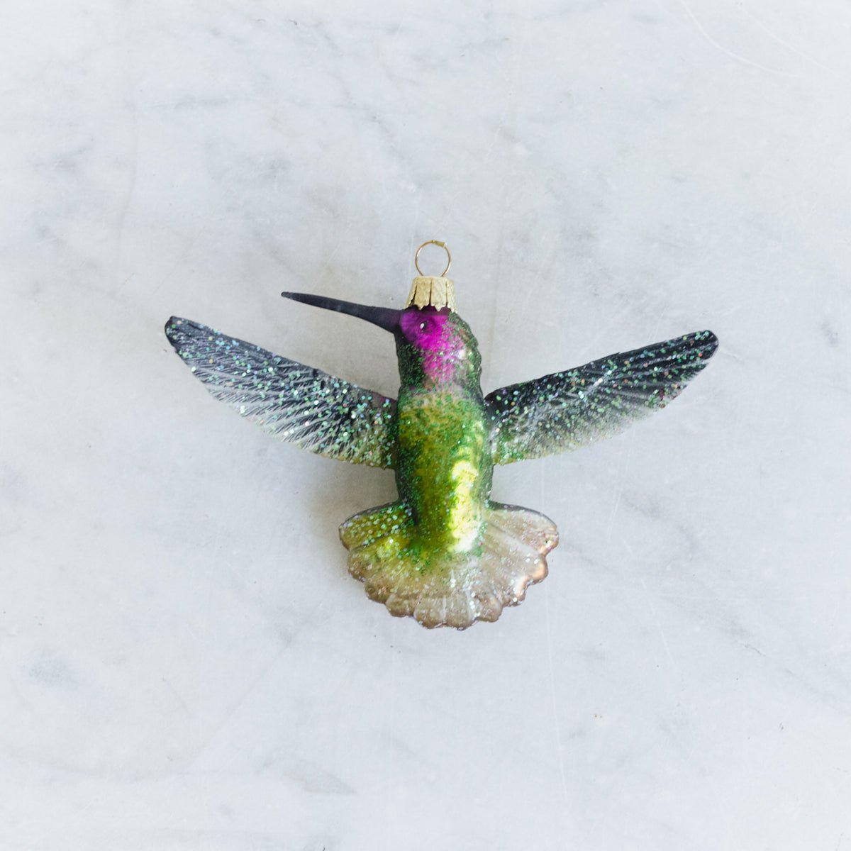 Hand Made Hummingbird Ornament - elsie green - Decor