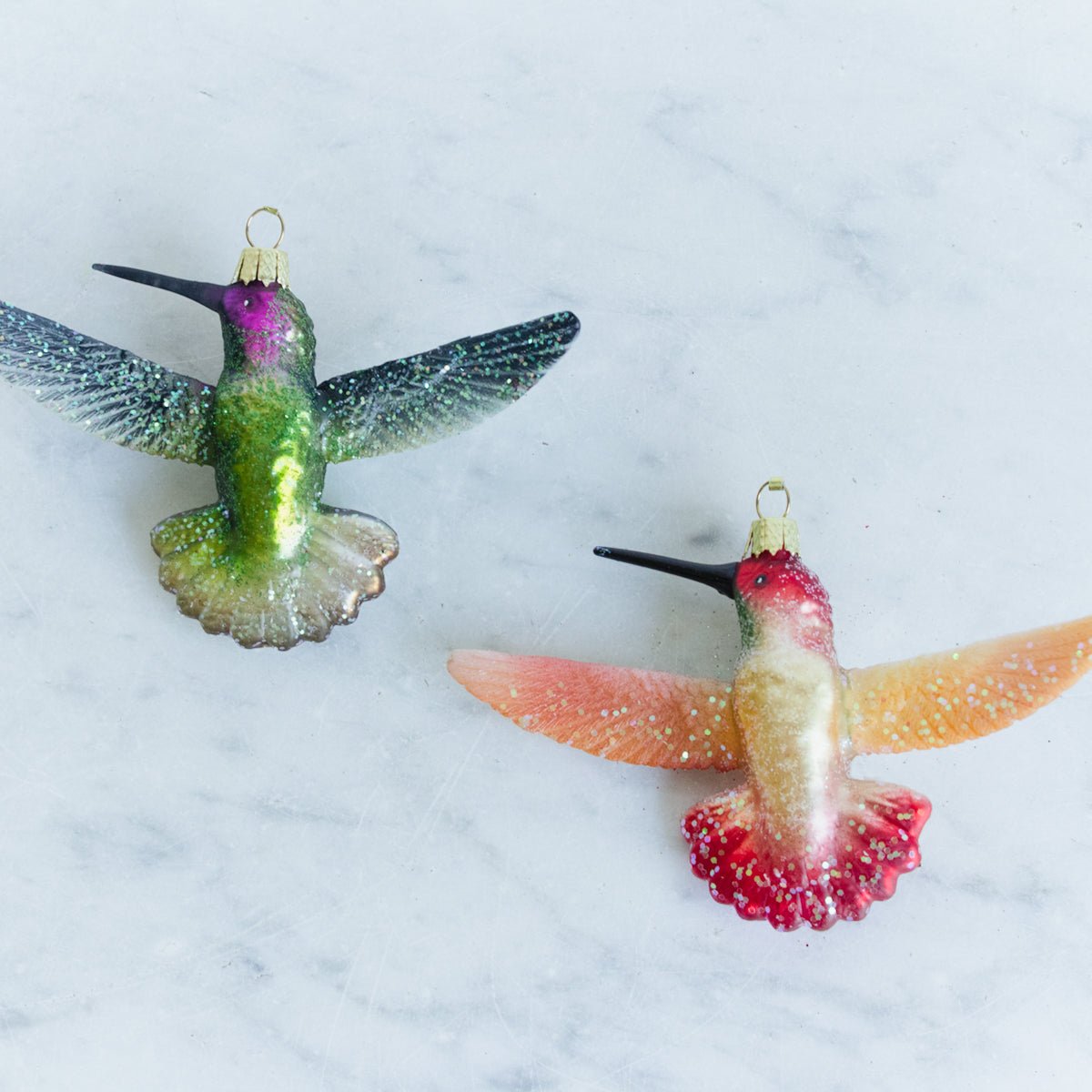 Hand Made Hummingbird Ornament - elsie green - Decor