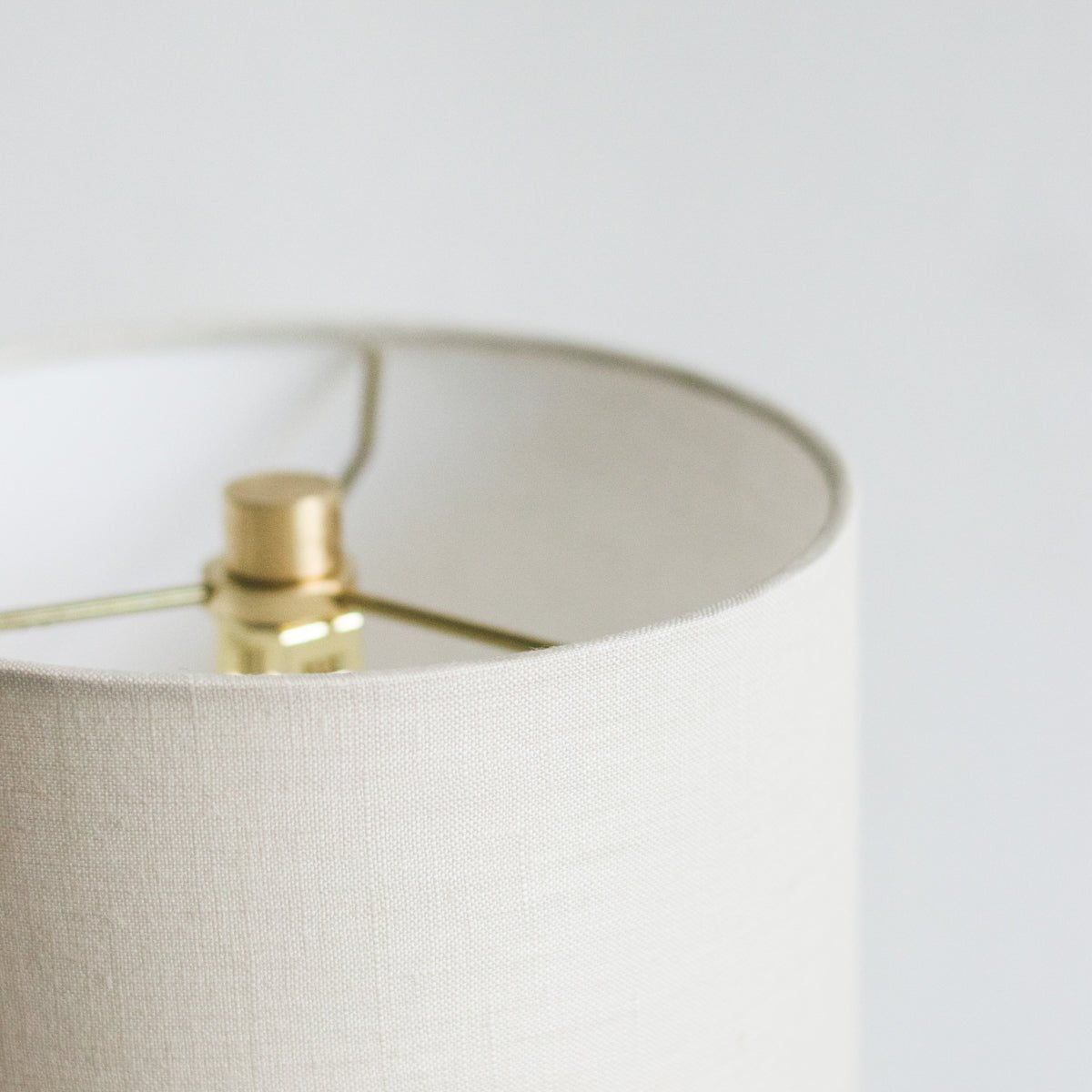 Hand Made Lamp | Oatmeal | Bob Dinetz - elsie green - decor