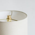 Hand Made Lamp | Oatmeal | Bob Dinetz - elsie green - decor