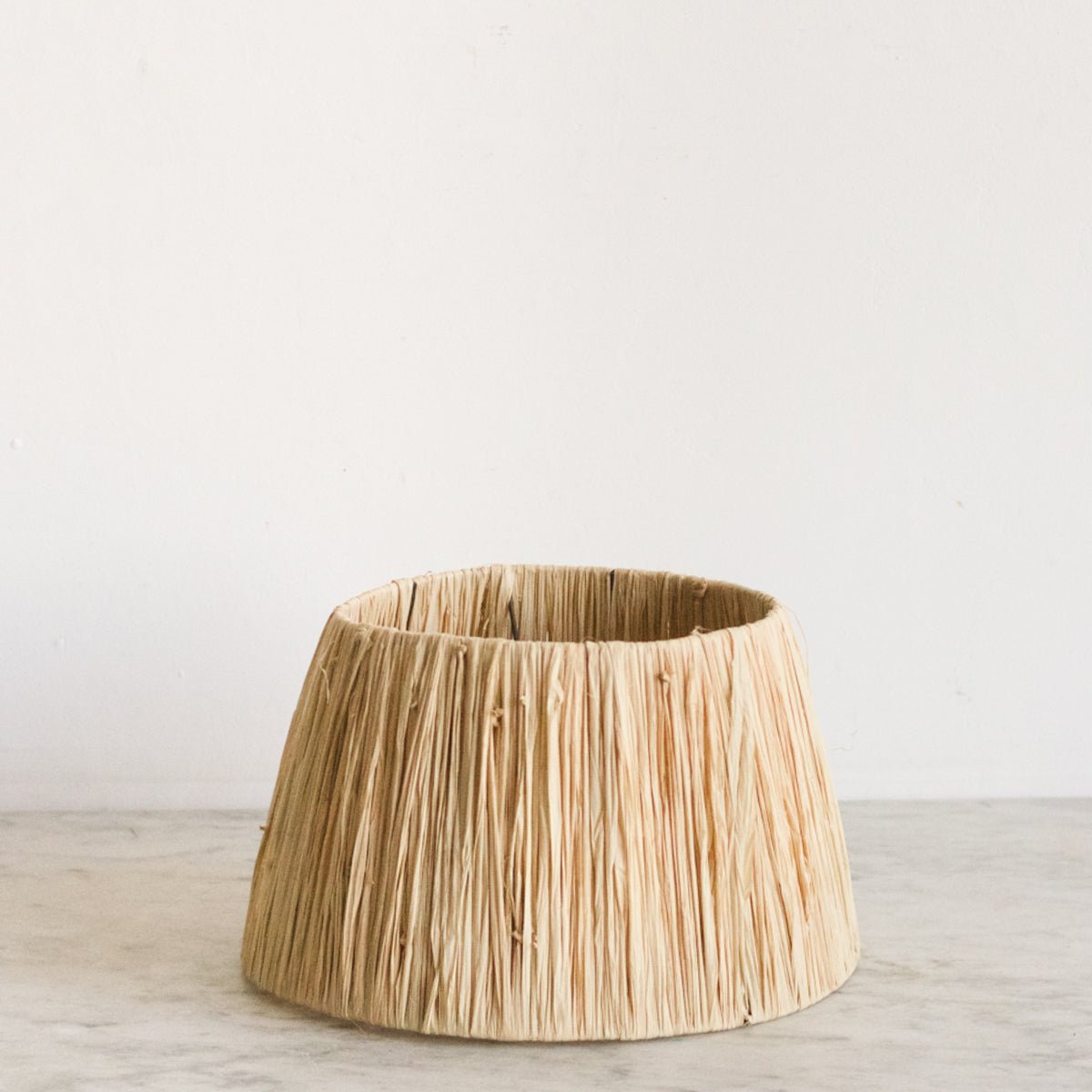 Hand Made Raffia Lampshade - elsie green - decor