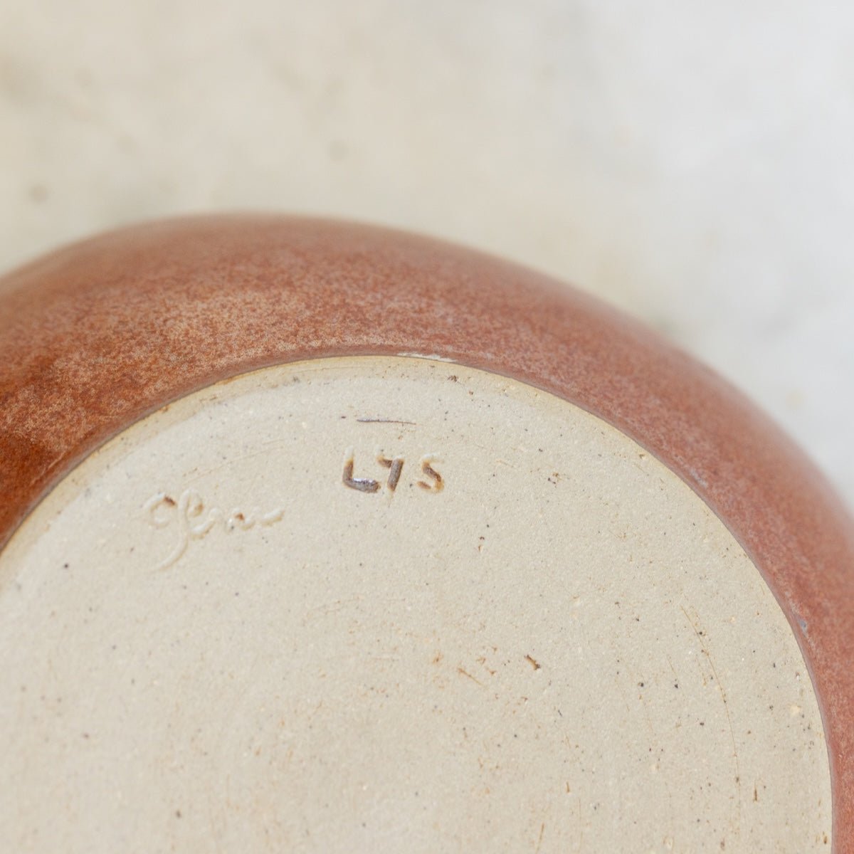 Hand Made Stoneware Ashtray | Signed by Artist - elsie green - decor