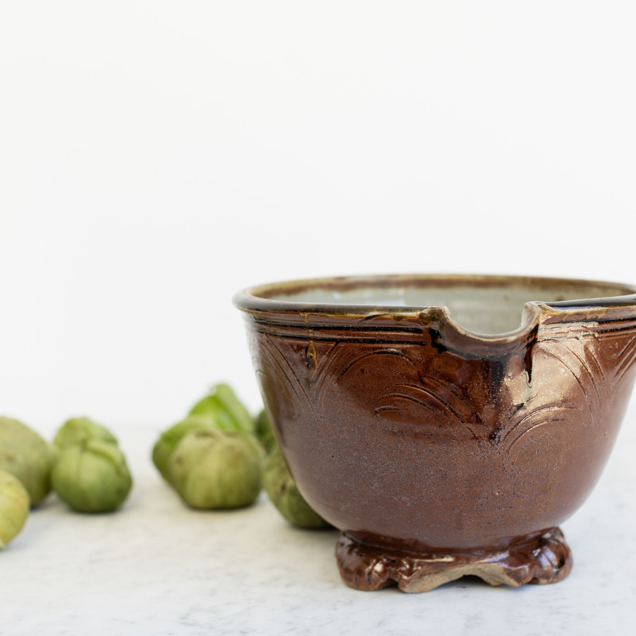 Hand Made Stoneware Bowl | Signed by Artist - elsie green - the french kitchen