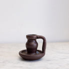 Hand Made Stoneware Candlestick - elsie green - decor