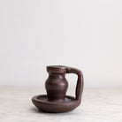 Hand Made Stoneware Candlestick - elsie green - decor