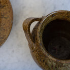 Hand Made Stoneware Crock & Plate | Signed by Artist. - elsie green - decor