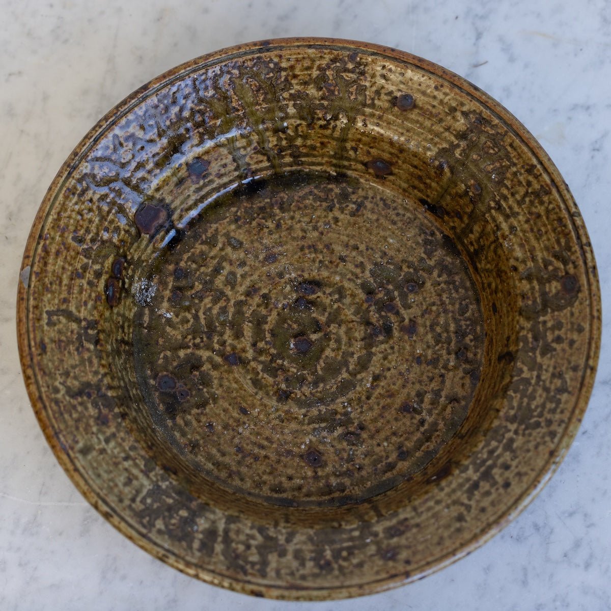 Hand Made Stoneware Crock & Plate | Signed by Artist. - elsie green - decor