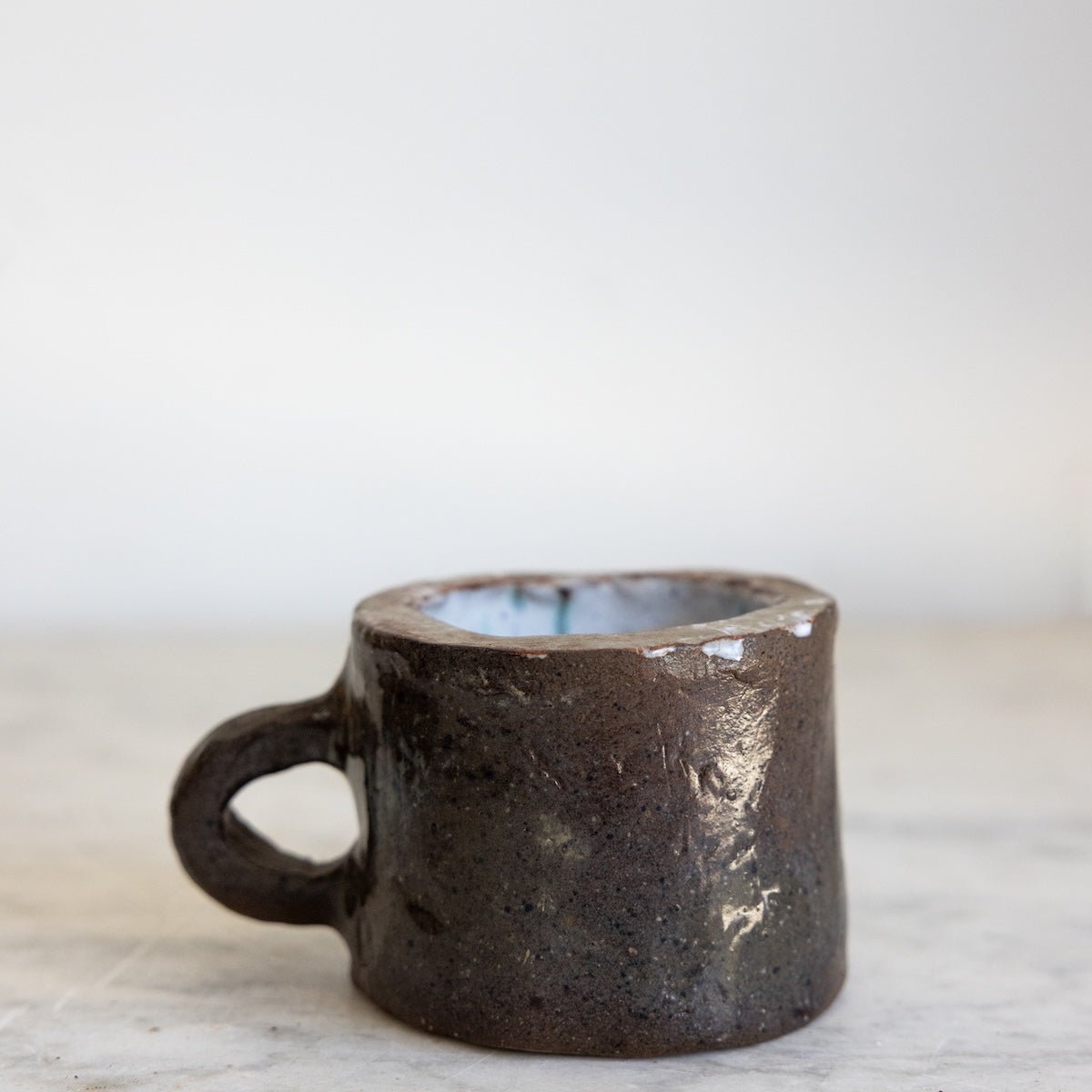 Hand Made Stoneware Mug Set of 7 | Signed by Artist - elsie green - French Kitchen