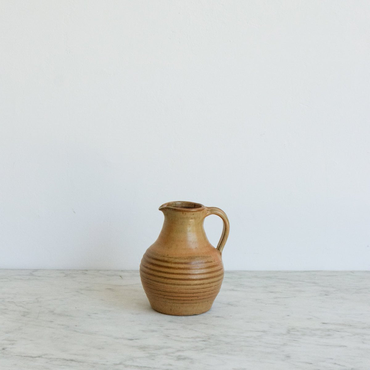 Hand Made Stoneware Pitcher | Fontgombault Abbey - elsie green - the french kitchen