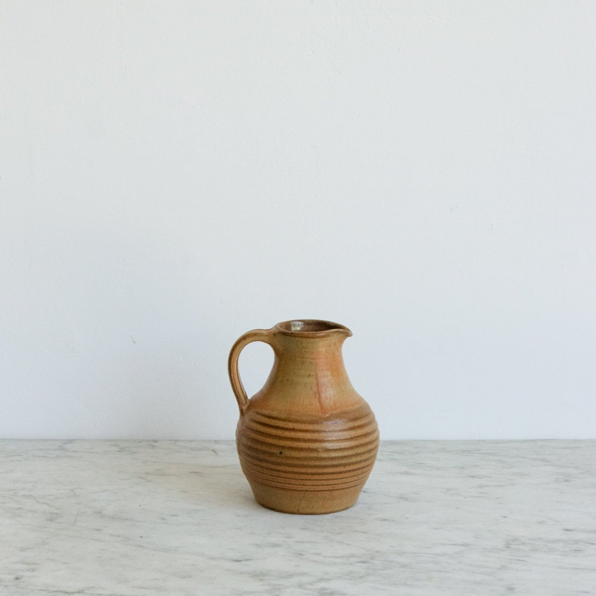 Hand Made Stoneware Pitcher | Fontgombault Abbey - elsie green - the french kitchen