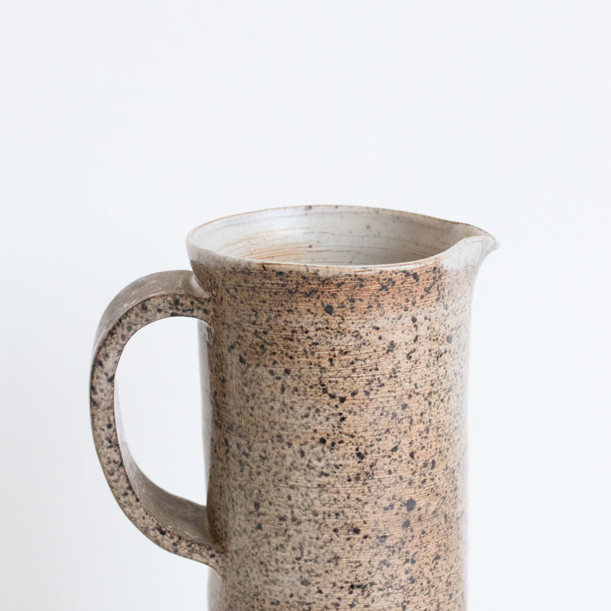Hand Made Stoneware Pitcher | Signed by Artist - elsie green - the french kitchen