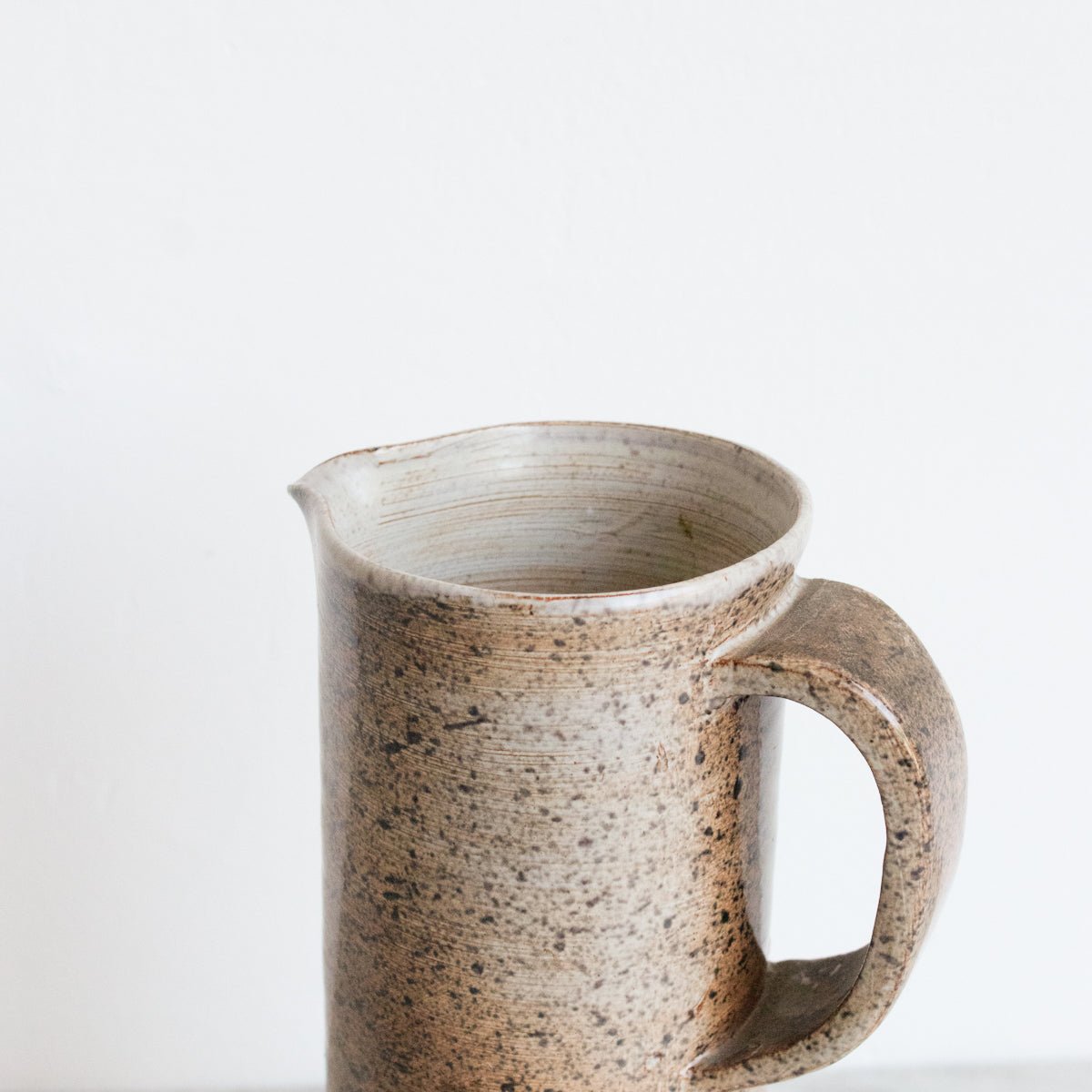 Hand Made Stoneware Pitcher | Signed by Artist - elsie green - the french kitchen