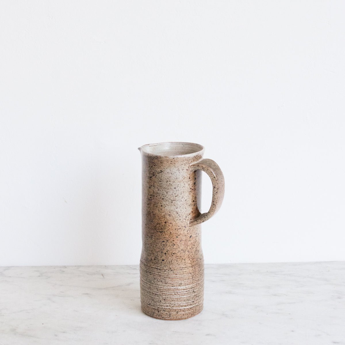Hand Made Stoneware Pitcher | Signed by Artist - elsie green - the french kitchen