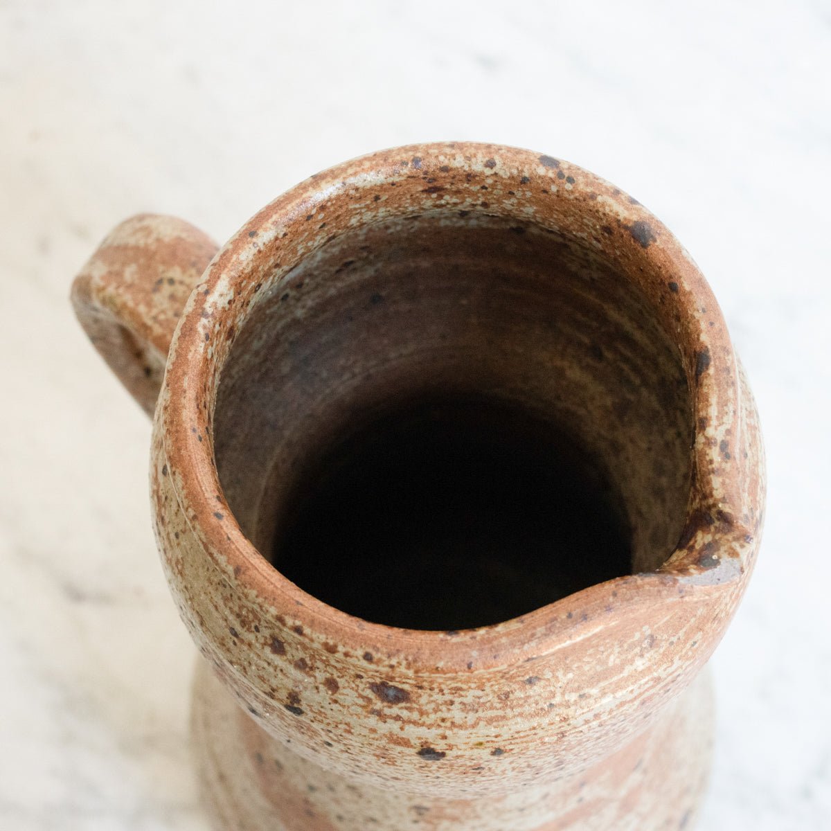 Hand Made Stoneware Pitcher | Signed by Artist - elsie green - the french kitchen