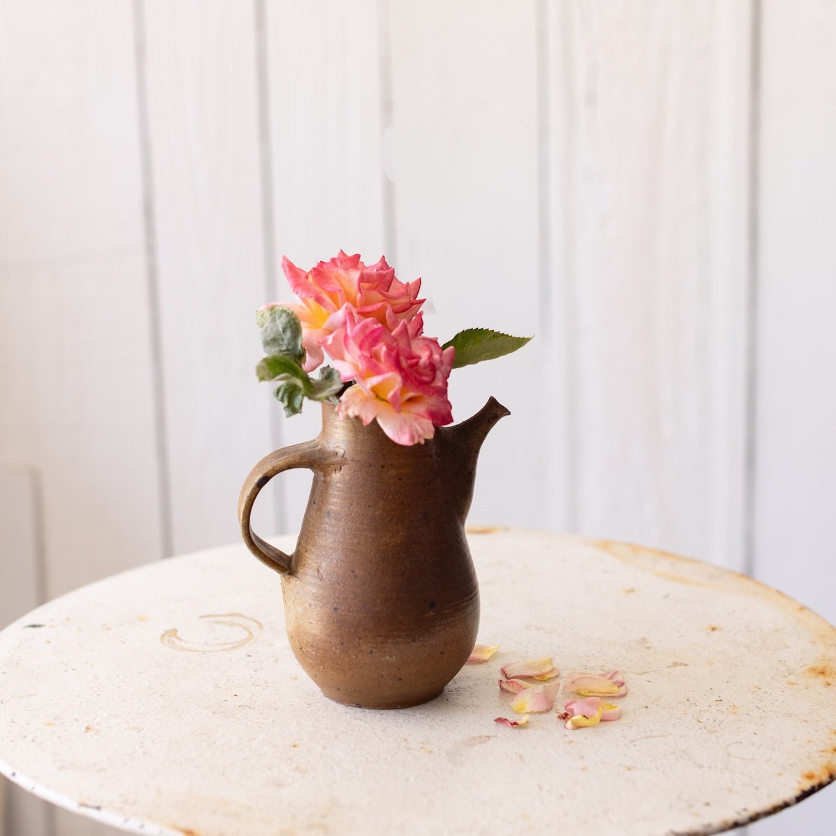 Hand made Stoneware Pitcher - elsie green - The French Kitchen