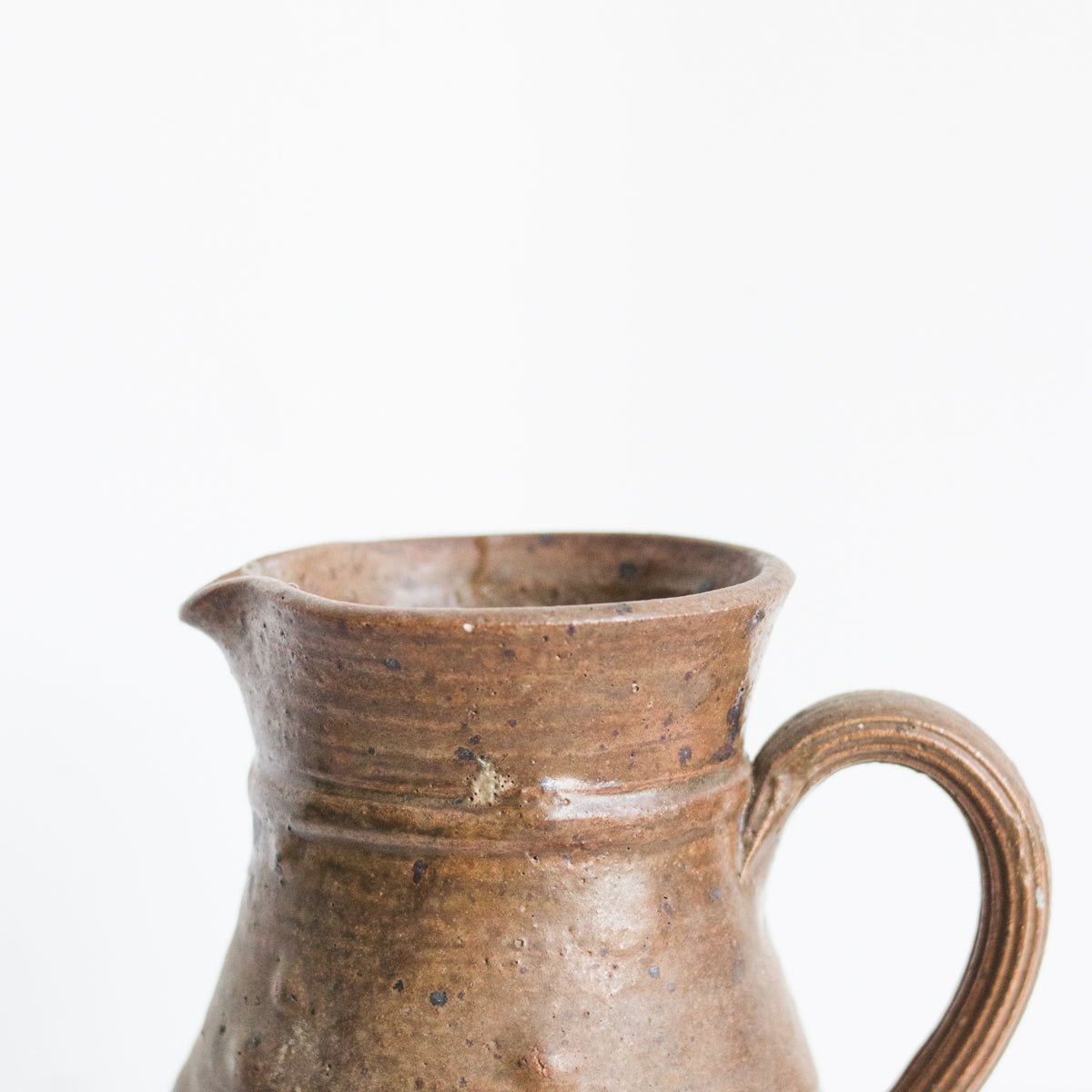 Hand Made Stoneware Pitcher - elsie green - the french kitchen