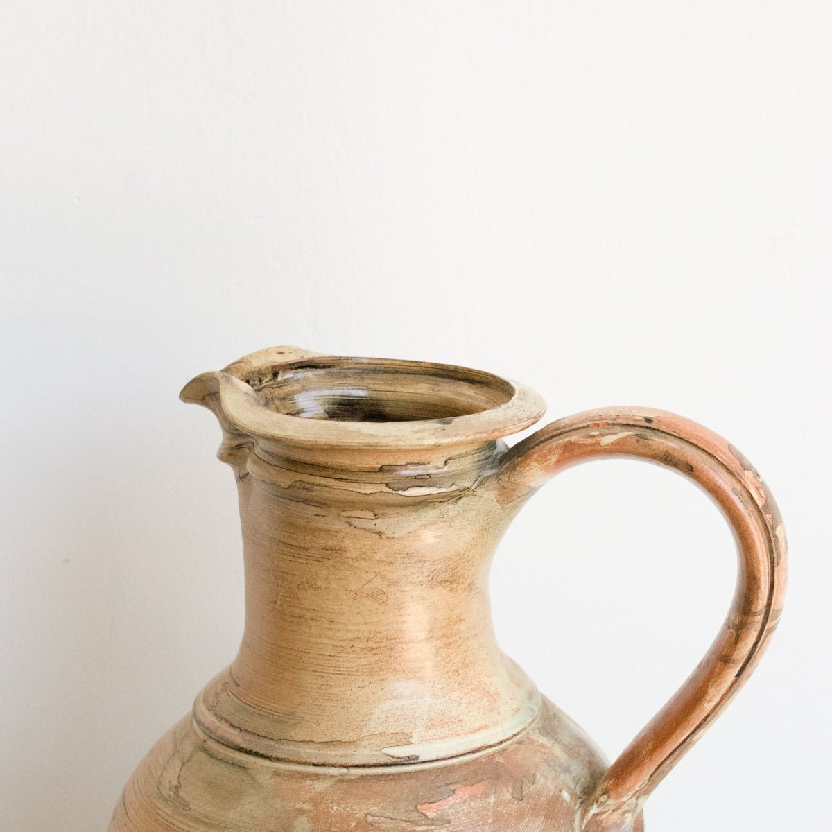 Hand Made Terra Cotta Pitcher | Dated 1987 - elsie green - The French Kitchen