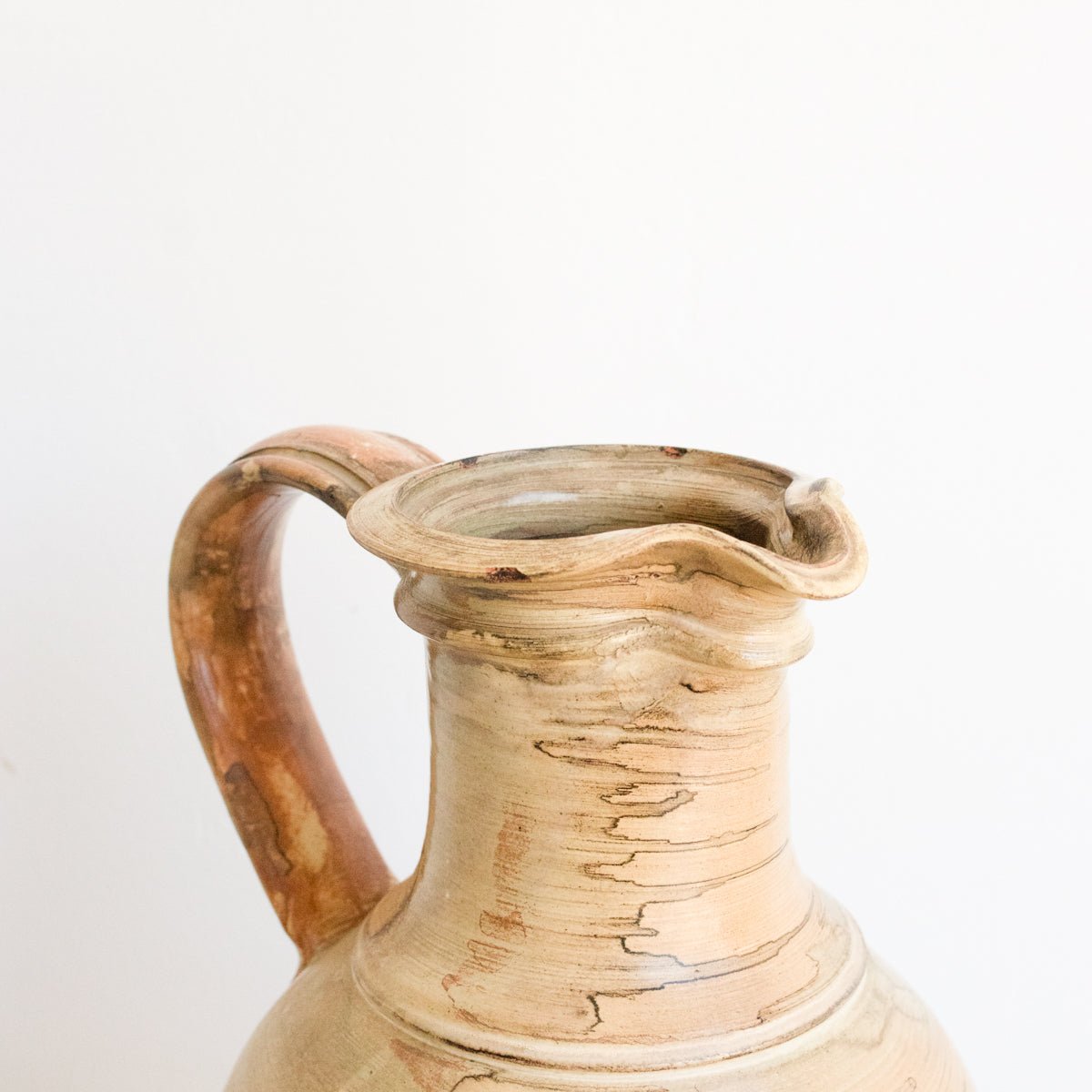 Hand Made Terra Cotta Pitcher | Dated 1987 - elsie green - The French Kitchen