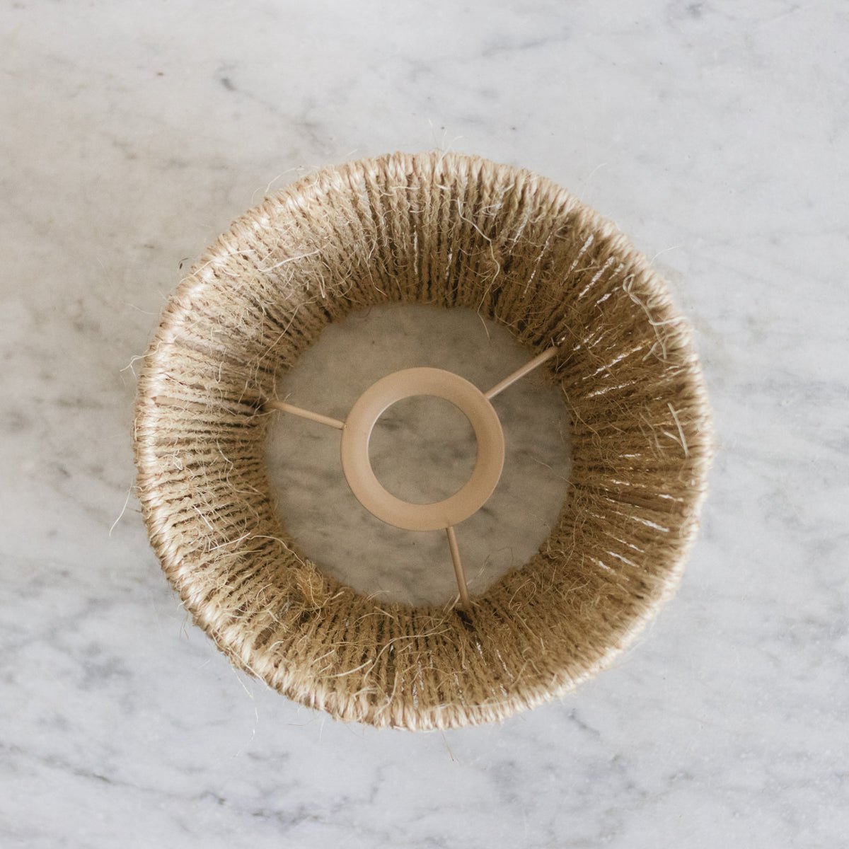 Hand Made Twine Lampshade - elsie green - decor