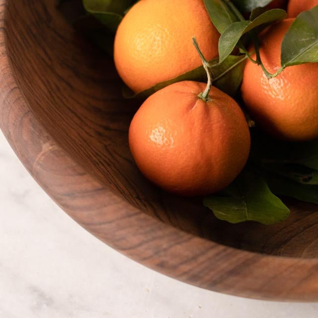 Hand Made Walnut Bowl - elsie green - the french kitchen