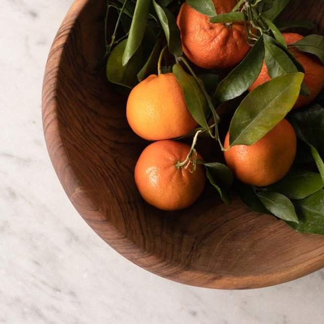 Hand Made Walnut Bowl - elsie green - the french kitchen