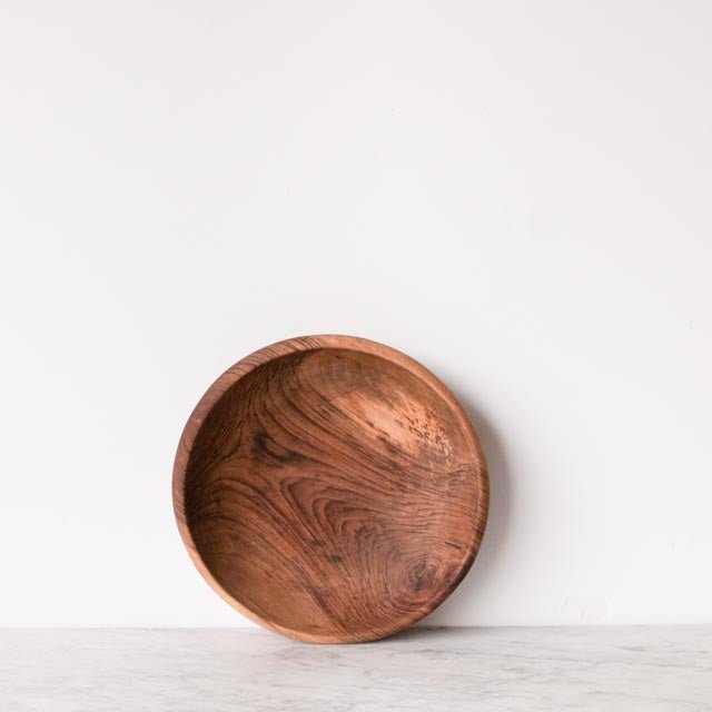 Hand Made Walnut Bowl - elsie green - the french kitchen