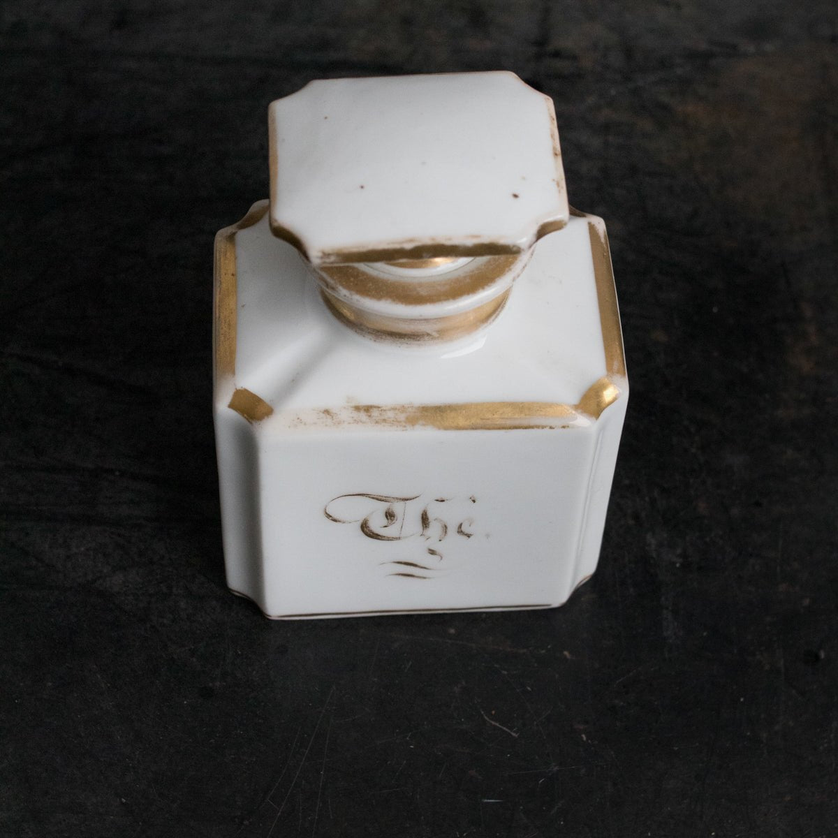 Hand Painted Tea Canister - elsie green - the french kitchen