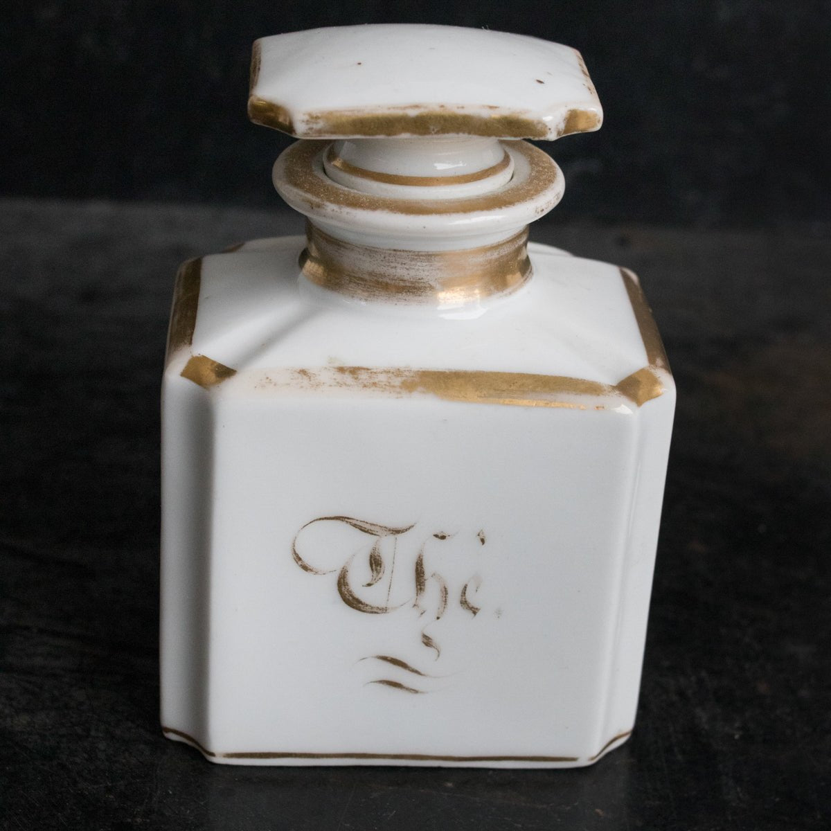 Hand Painted Tea Canister - elsie green - the french kitchen
