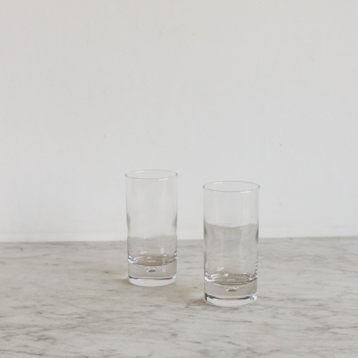 Heavy Sham Bar Glass Set of 4 - elsie green - the french kitchen