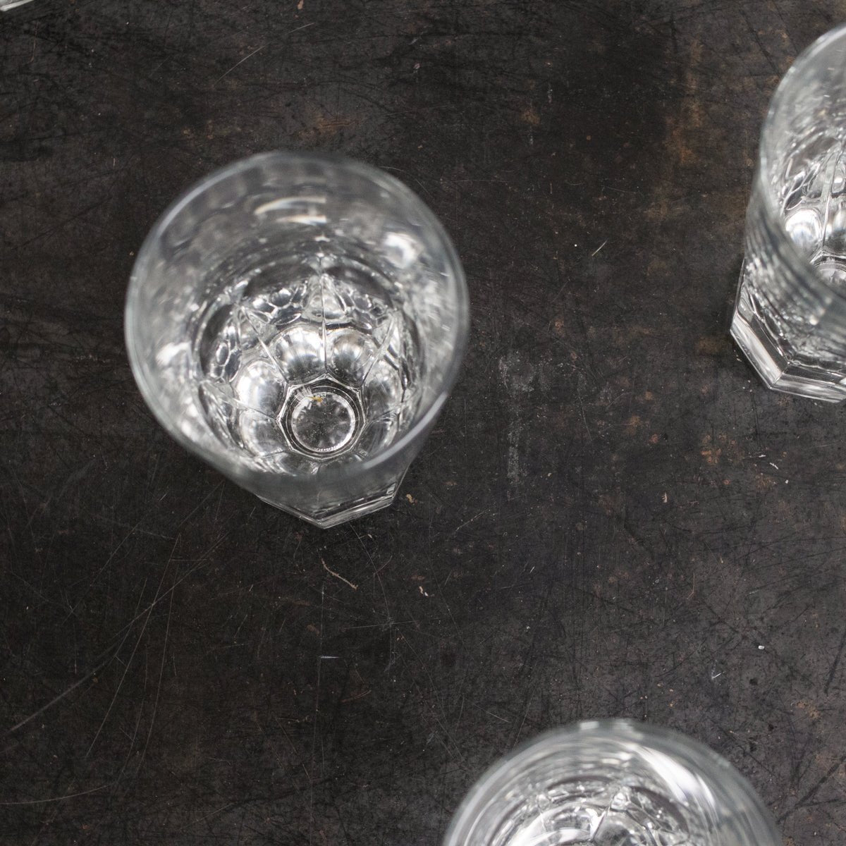 Heavy Sham Bar Glass Set of 6 - elsie green - the french kitchen