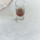 Heavy Sham Crystal Shot Glass Set of 6 - elsie green - the french kitchen