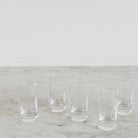 Heavy Sham Shot Glass Set of 6 - elsie green - the french kitchen