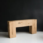 Hewn Beam Reclaimed Wood Console - elsie green - reclaimed wood furniture