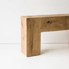 Hewn Beam Reclaimed Wood Console - elsie green - reclaimed wood furniture