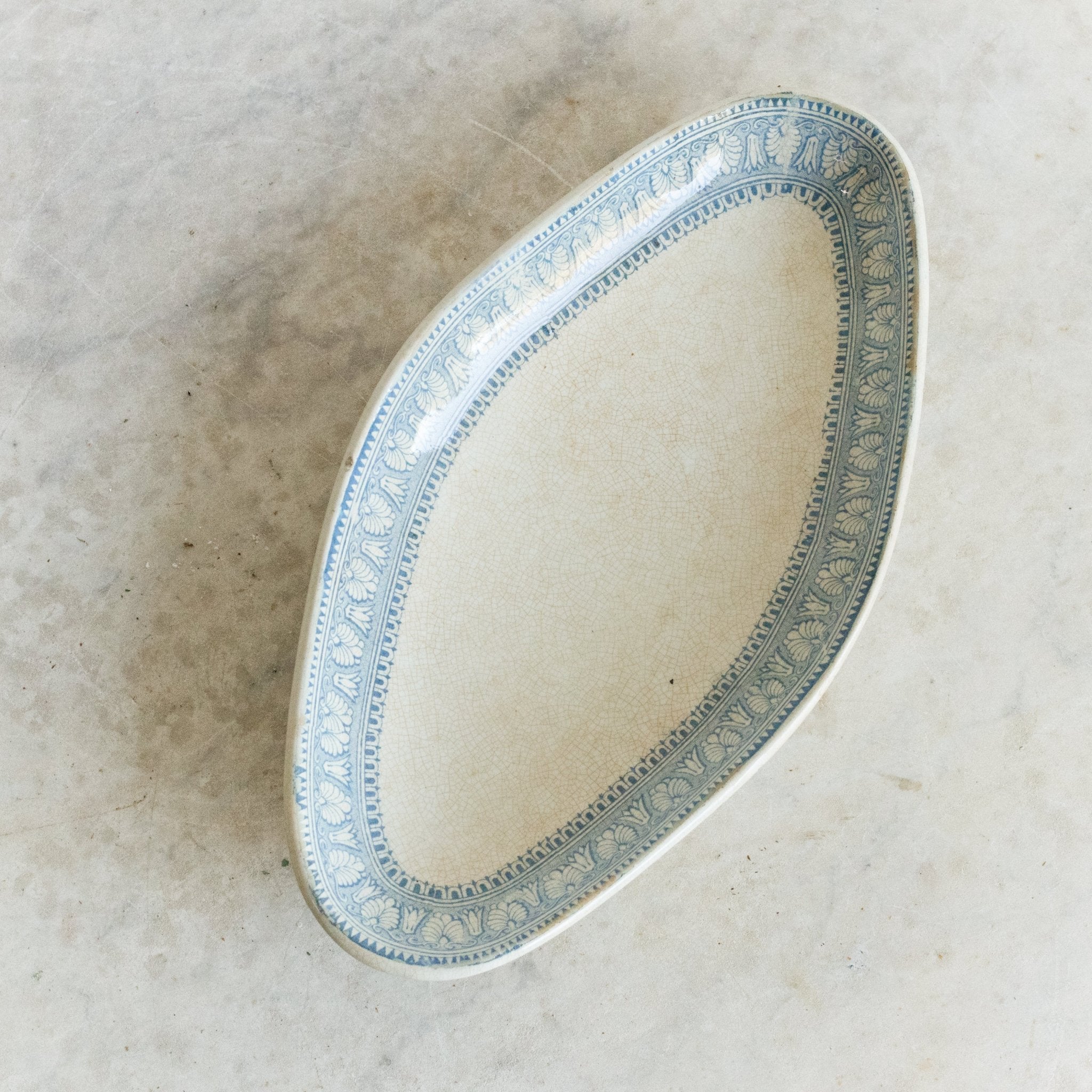 Honeysuckle Transferware Spoon Rest - elsie green - The French Kitchen