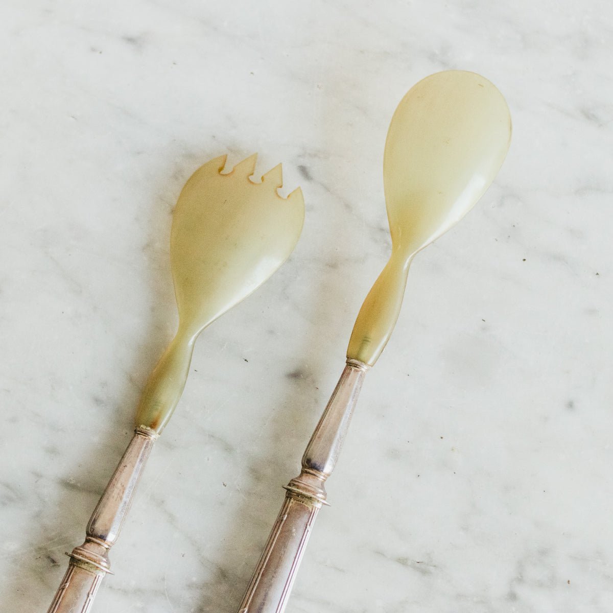 Horn and Silver Serving Set - elsie green - the french kitchen