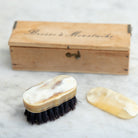 Horn Mustache Comb and Brush - elsie green - decor