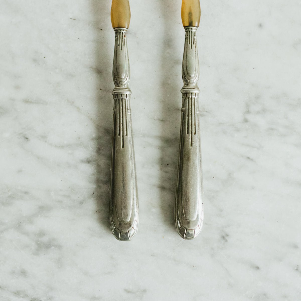 Horn & Silver Serving Set - elsie green - the french kitchen