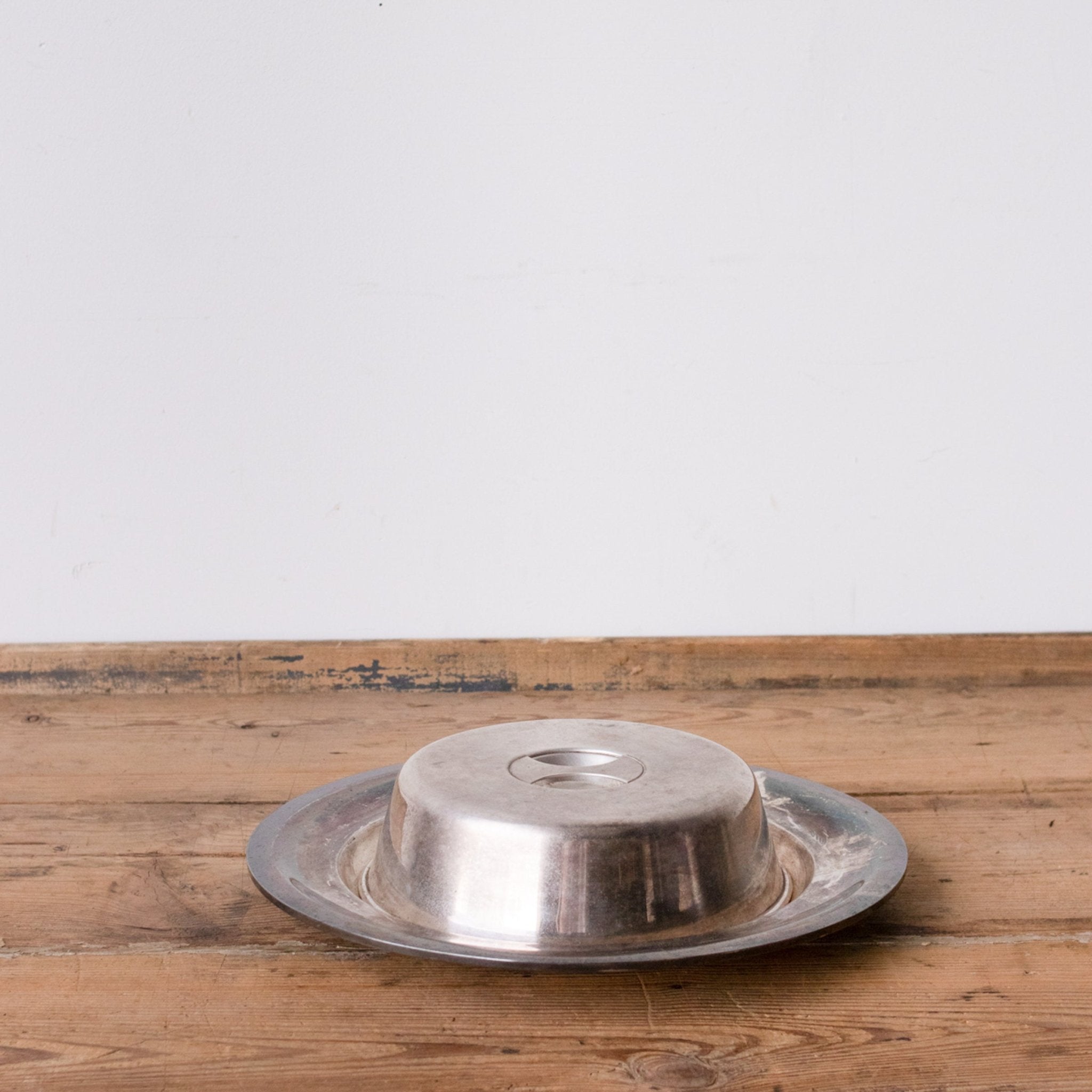 Hotel Silver Cloche with Silver Tray - elsie green - the french kitchen