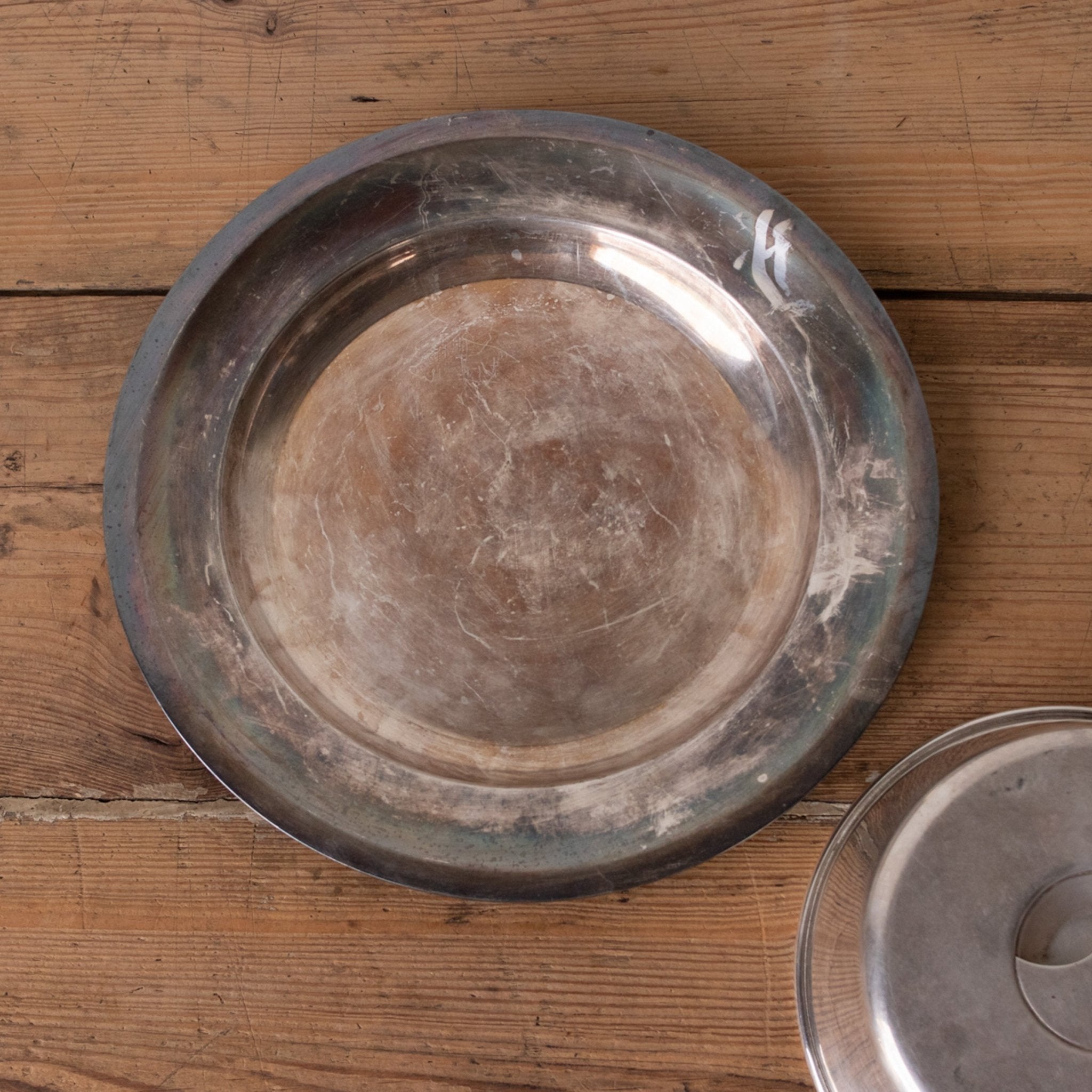 Hotel Silver Cloche with Silver Tray - elsie green - the french kitchen