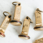 Hotel Ulysse Brass Key Chain - elsie green - decor