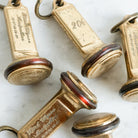 Hotel Ulysse Brass Key Chain - elsie green - decor