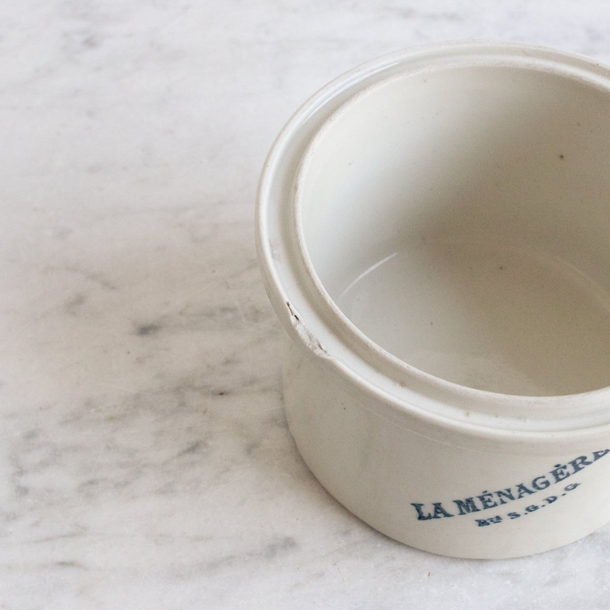 Imprinted Confiture Crock - elsie green - the french kitchen
