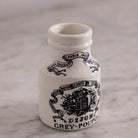 Imprinted Ironstone Mustard Pot - elsie green - the french kitchen