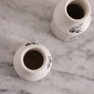 Imprinted Ironstone Mustard Pot - elsie green - the french kitchen