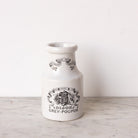 Imprinted Ironstone Mustard Pot - elsie green - The French Kitchen