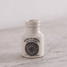 Imprinted Ironstone Mustard Pot - elsie green - the french kitchen