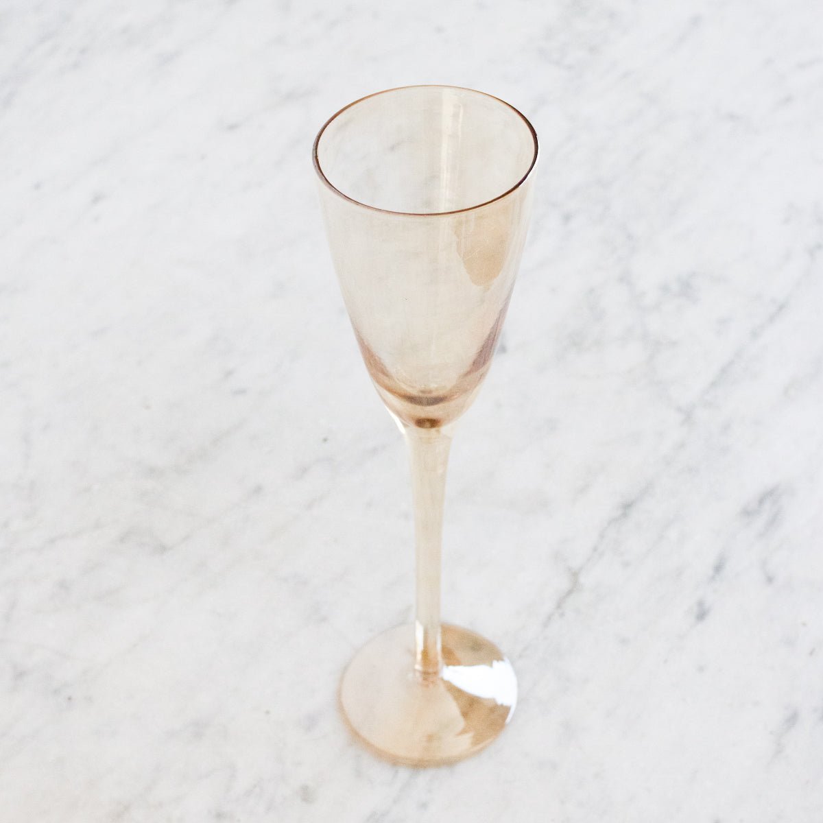 Iridescent Champagne Flute Set Of 5 - elsie green - The French Kitchen